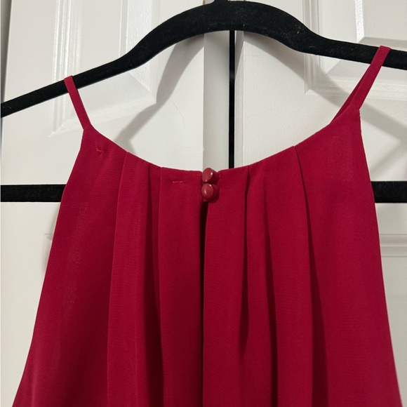 Akira Burgundy Mini Dress (Size S) - Picture 5 of 6